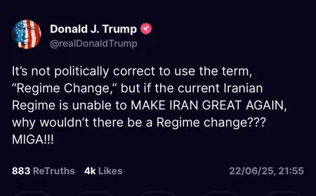 ترمب يتساءل: لماذا لا يكون هناك تغيير للنظام في إيران؟