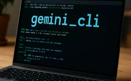 "غوغل" تطلق Gemini CLI: أداة ذكاء اصطناعي مفتوحة المصدر داخل الطرفية مجاناً للمطورين
