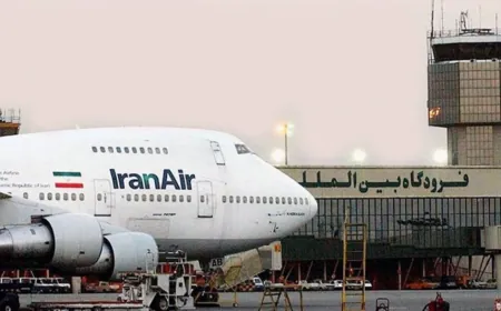 إيران تسمح للرحلات الجوية الدولية العابرة بالتحليق فوق وسط البلاد وغربها