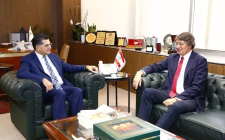 مرقص يجتمع مع المدير الجديد لمكتب اليونيسكو في بيروت