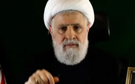 الشيخ نعيم قاسم: اتفاق وقف اطلاق النار هو مرحلة جديدة اسمها مسؤولية الدولة.