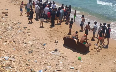 نجاة شاب من الغرق في بحر الميناء بطرابلس