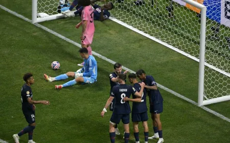 سان جيرمان يقسو على إنتر ميامي وميسي