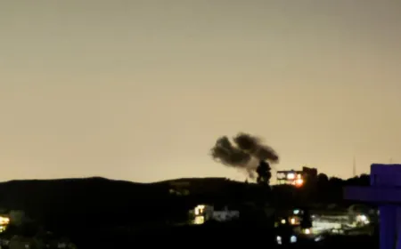 غارة من مسيرة بصاروخين استهدفت أطراف بلدة راميا جنوب لبنان