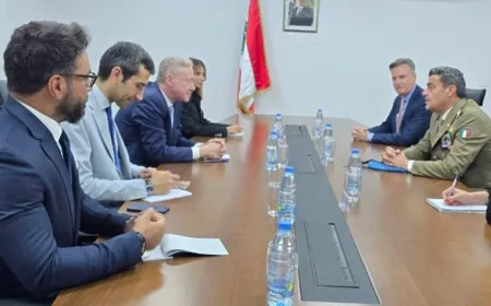 وزير الخارجية يؤكد لقائد اليونيفيل الجديد أهمية تجديد الولاية ودورها في الجنوب