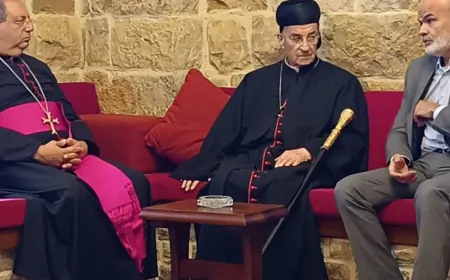 الراعي ينتقل الى المقر البطريركي الصيفي في الديمان