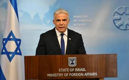 لبيد: الحرب في غزة فقدت مبرراتها