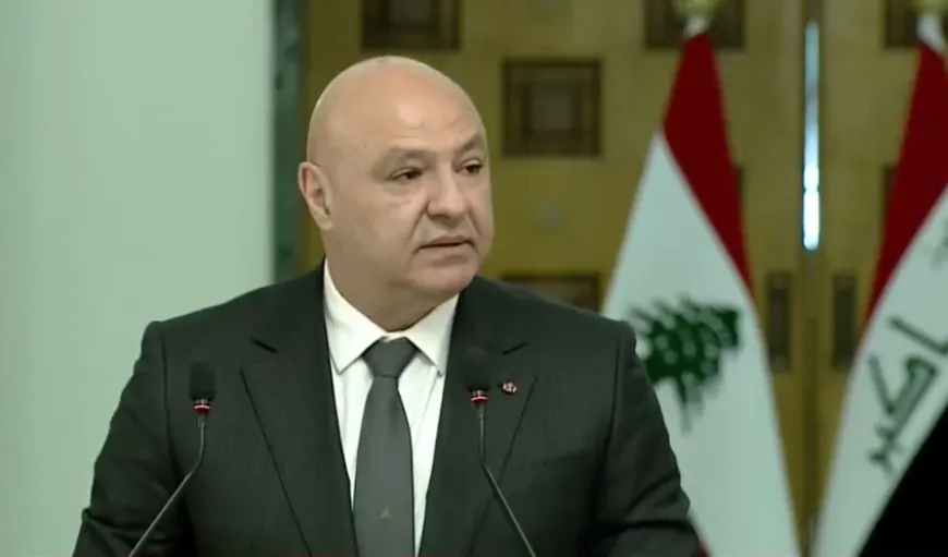 ‎الرئيس عون في مؤتمر مشترك مع رئيس الوزراء العراقي محمد شياع السوداني: