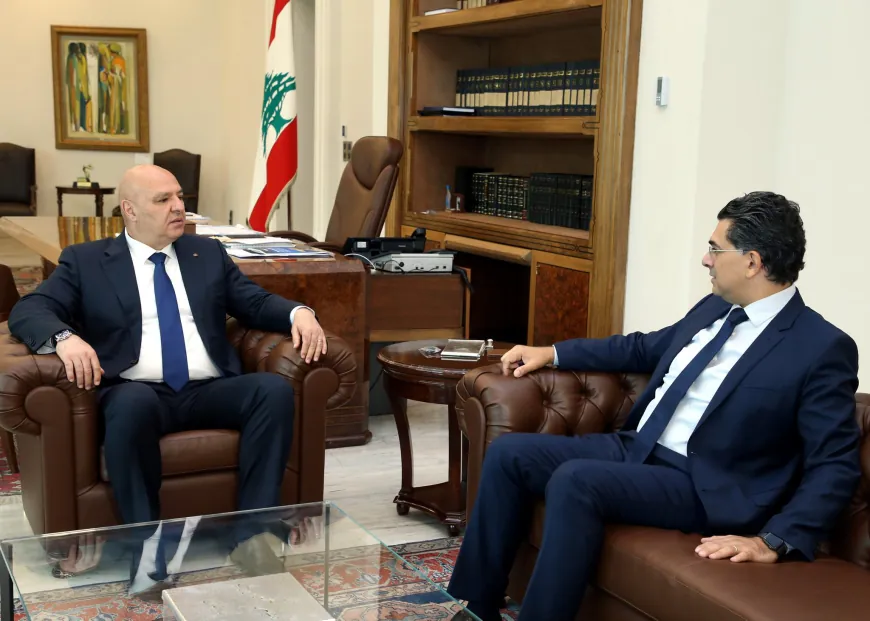 وزير الإعلام بول مرقص عرض مع الرئيس عون أوضاع الوزارة وتلفزيون لبنان