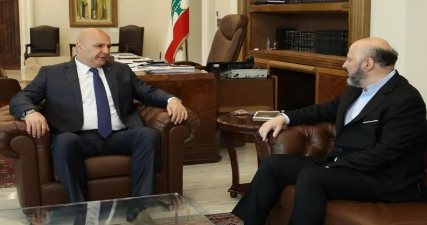 رئيس الجمهورية استقبل الرياشي موفدا من جعجع