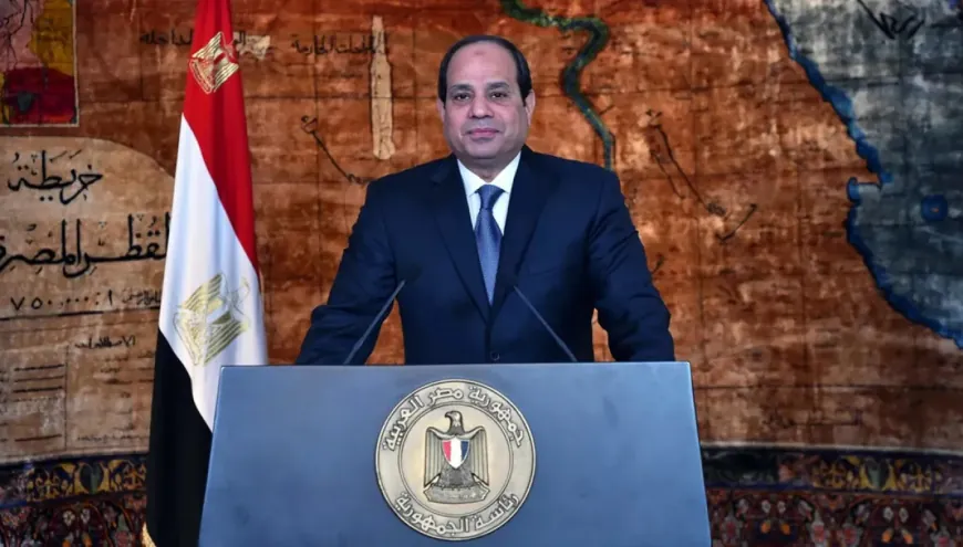 السيسي: لرفض مخطّطات تهجير الفلسطينيين خارج أرضهم