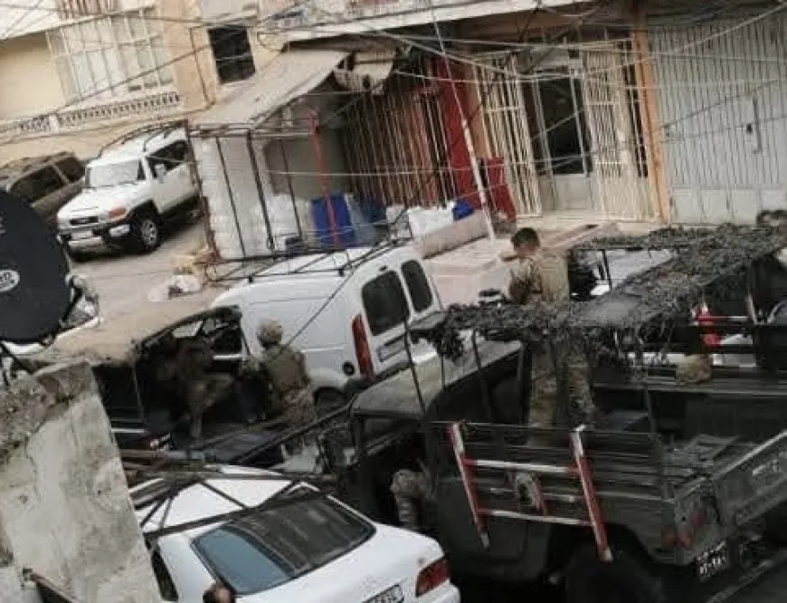 تنفيذ مداهمات وتوقيفات على خلفية الإشكال المسلّح في حارة البرّانية التبانة طرابلس