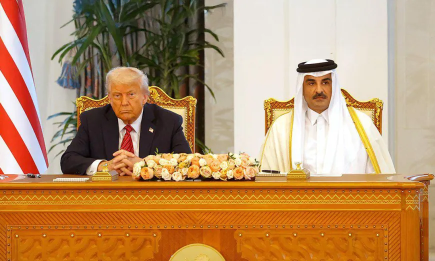 الديوان الأميري القطري: أمير البلاد الشيخ تميم بن حمد آل ثاني بحث هاتفيا مع الرئيس الأميركي الأوضاع في المنطقة لا سيما الهجوم الإسرائيلي على إيران