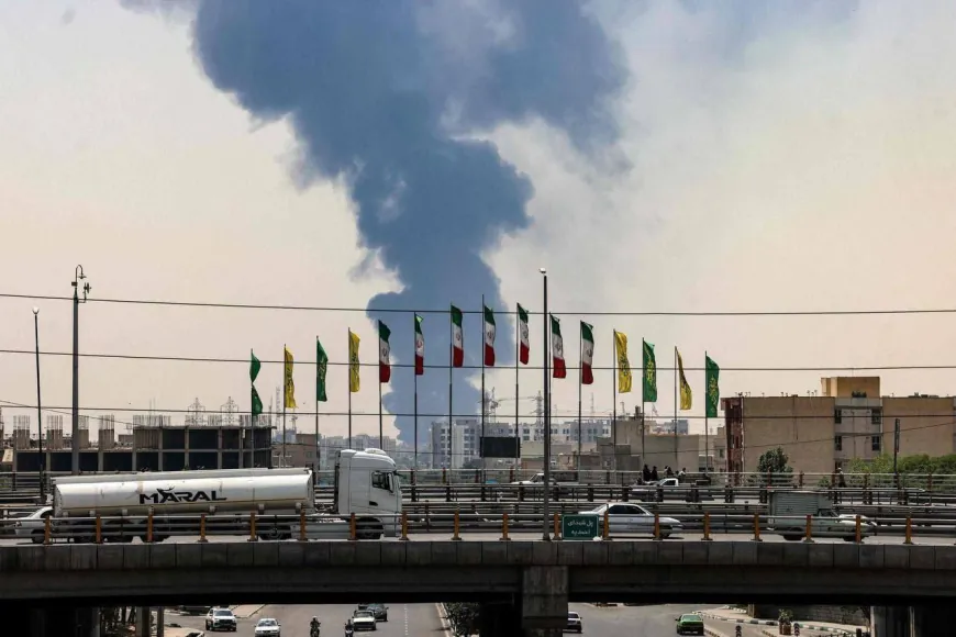 هجوم إسرائيلي على مقر منظمة الطاقة الذرية الإيرانية في طهران