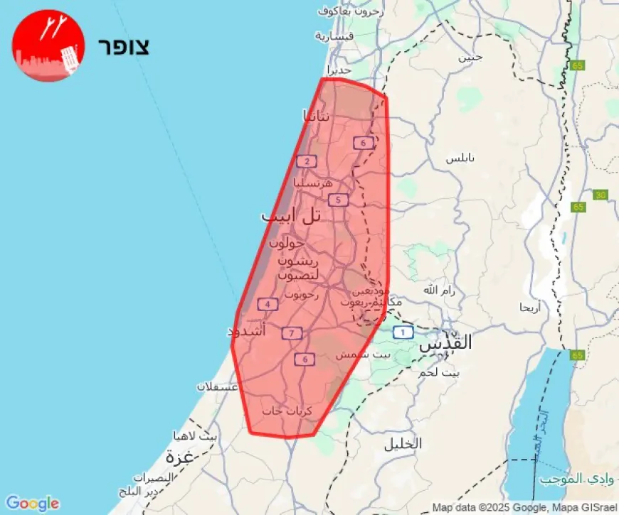 عاجل من قيادة الجبهة الداخلية الاسرائيلية (17/06/2025 17:10)
