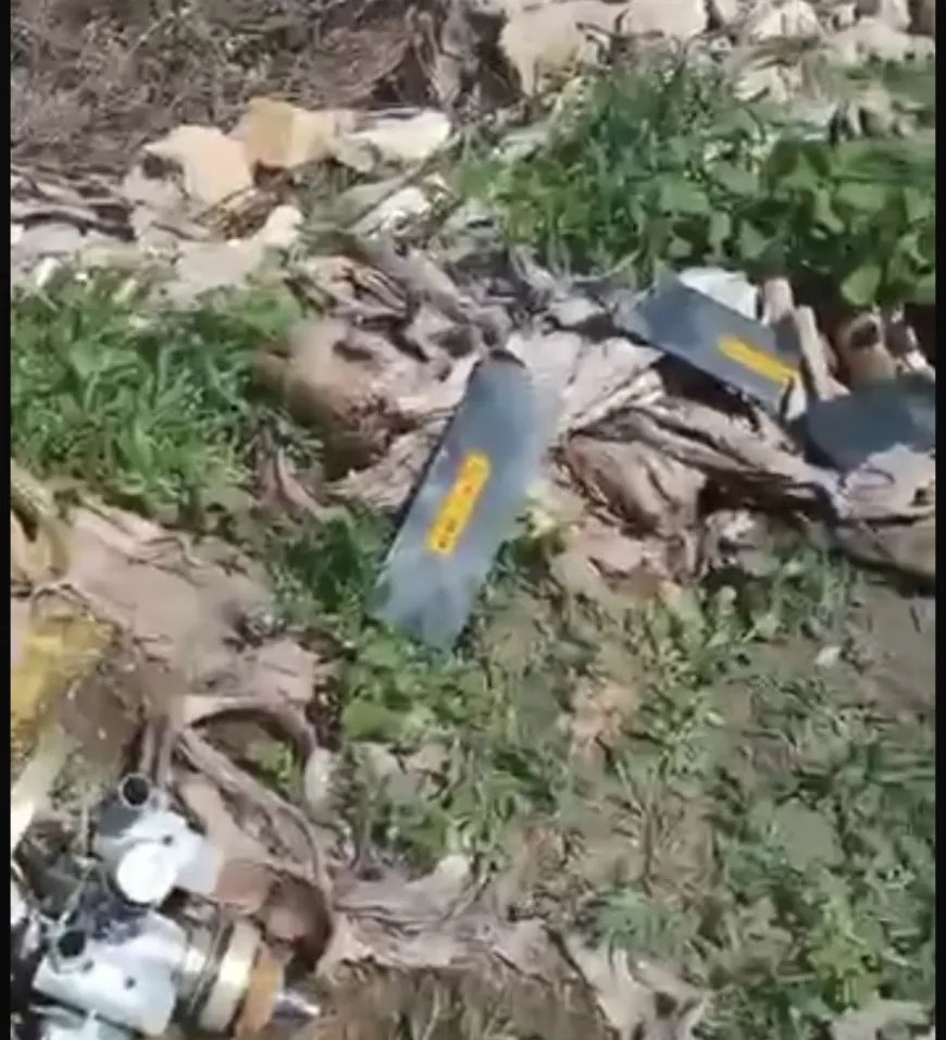 سقوط صاروخ اعتراضي في واد بين بلدتي باريش ومعروب