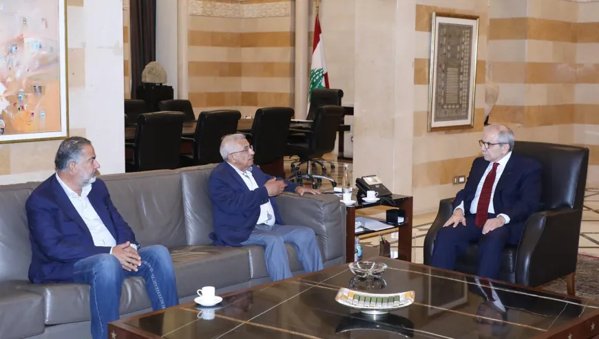 الرئيس نواف سلام يبحث مع النائبين حبشي وسعد قانون القنب وأوضاع بعلبك وصيدا والمخيمات الفلسطيني