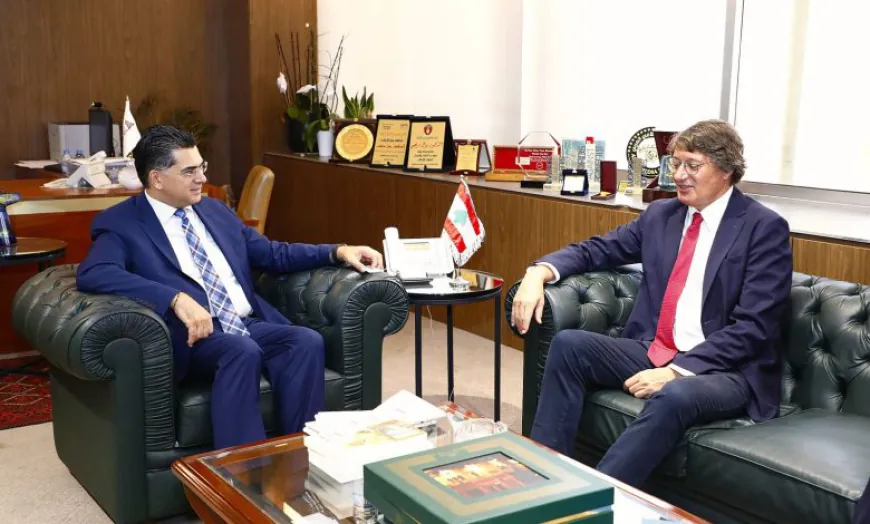 مرقص يجتمع مع المدير الجديد لمكتب اليونيسكو في بيروت