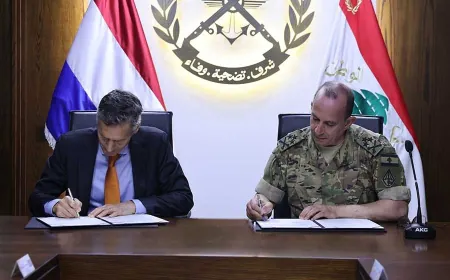 قائد الجيش وقّع مشاريع إنمائية ضمن إطار التعاون العسكري المدني