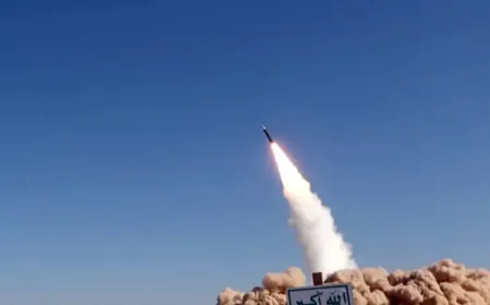 الجيش الإسرائيلي يعلن اعتراض صاروخ أطلق من اليمن