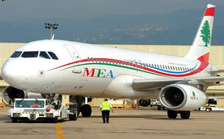 طيران الشرق الأوسط: تعديل جدول بعض رحلات 5 و6 و7 تموز 2025