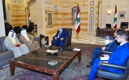 سلام استقبل سفير البحرين وتبلغ منه استعداد بلاده لإعادة فتح سفارتها في بيروت