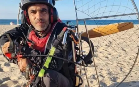 بالصور.. وفاة مهندس صنع طائرته بنفسه!