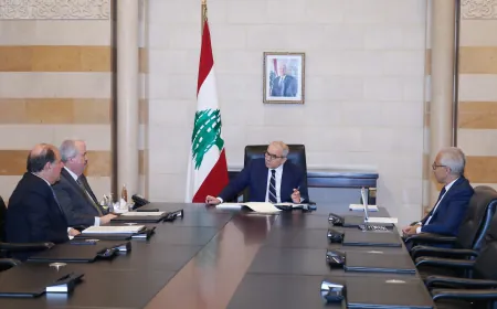 اجتماع مالي في السراي: بحث نتائج زيارة واشنطن والفجوة المالية ضمن مسار الإصلاحات