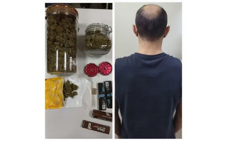 يزرع الماريجوانا في منزله، ومكتب مكافحة المخدّرات يوقفه ويضبط كميّة منها.