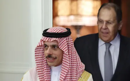 السعودية وروسيا تدعوان لحل دائم للقضية الفلسطينية