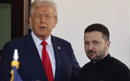 زيلينسكي: بحثت مع ترامب موضوع الدفاعات الجوية واتفقا على زيادة قدرات الدفاع الجوي الأوكرانية للدفاع عن سماء أوكرانيا