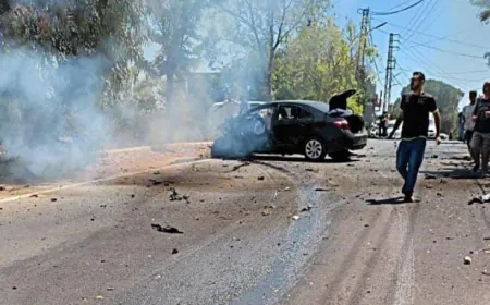 حصيلة الغارات الإسرائيلية حتى الساعة: شهيد و5 جرحى بينهم حالات حرجة