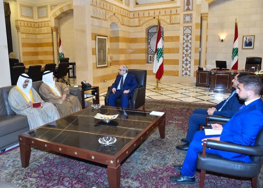 سلام استقبل سفير البحرين وتبلغ منه استعداد بلاده لإعادة فتح سفارتها في بيروت