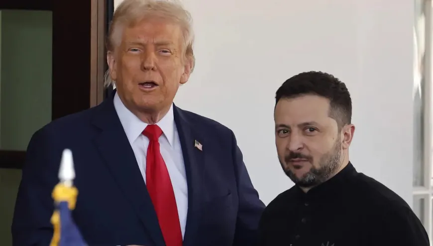 زيلينسكي: بحثت مع ترامب موضوع الدفاعات الجوية واتفقا على زيادة قدرات الدفاع الجوي الأوكرانية للدفاع عن سماء أوكرانيا