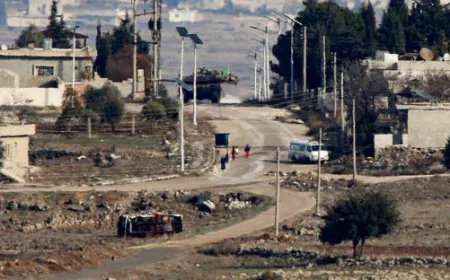 سوريا.. 15 آلية عسكرية إسرائيلية تتوغل بريف القنيطرة