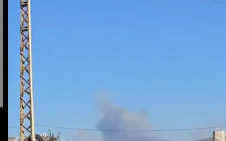 غارات إسرائيلية تستهدف الجبور - جنوب  لبنان