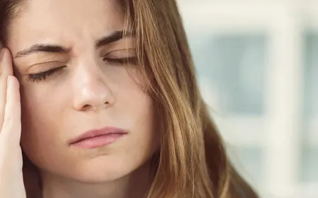 حلول لمكافحة الصداع النصفي بعد الأربعين تزيد معدلات الصداع النصفي لدى المرأة بشكل خاص بعد الأربعين بسبب التقلبات الهرمونية والتوتر.