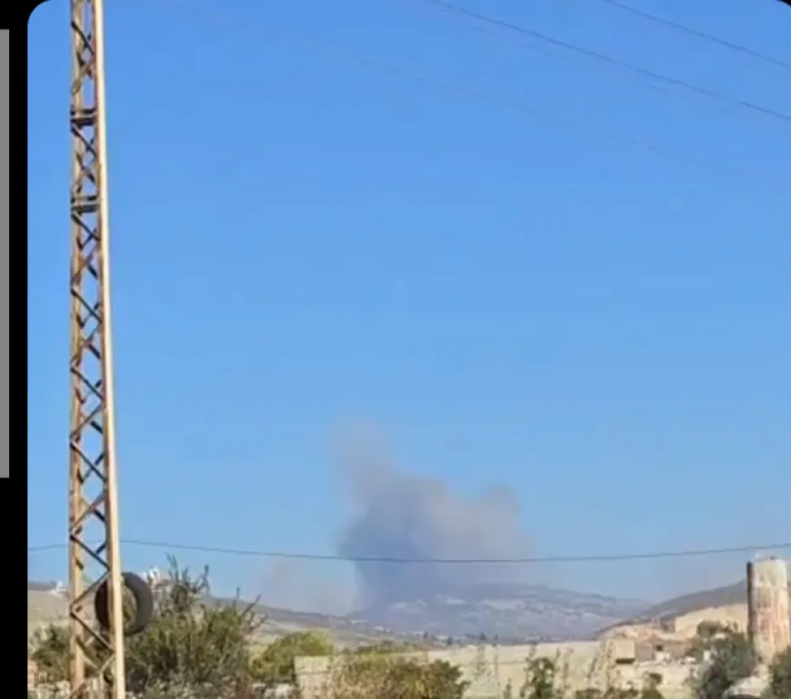 غارات إسرائيلية تستهدف الجبور - جنوب  لبنان