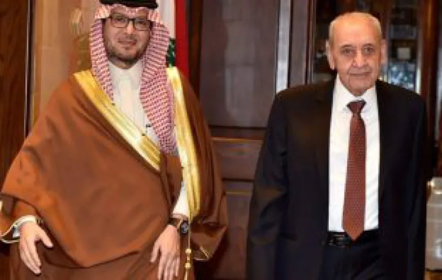 الاعجاب السعودي  بحكمة الرئيس بري،