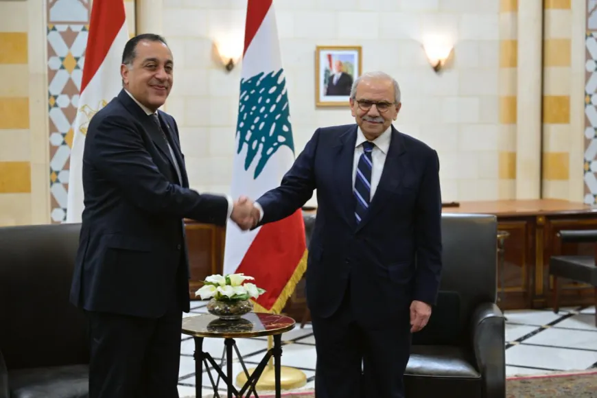 رئيس الوزراء المصري يستهلّ جولته في بيروت بلقاء سلام
