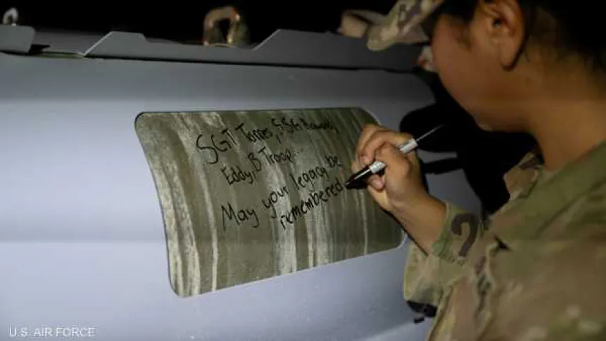 رسالة جندي أميركي على قذيفة قبل إطلاقها على سوريا..ماذا كتب؟