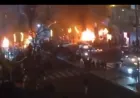 بالفيديو  طهران تشتعل: