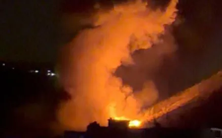 بالفيديو الغـ.ـارة الإسـ.ـرائيلية استهدفت مبنى في قرية عين التينة بثلاثة صـ.ـواريخ