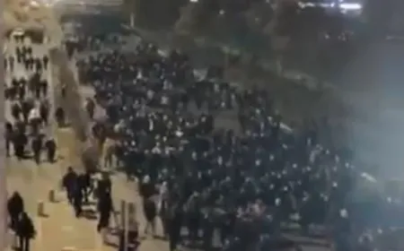 بالفيديو لاحتجـ.ـاجات في شوارع مشهد