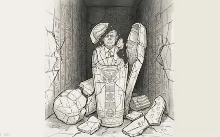 بالصورة.. خامنئي يرد على ترامب: ستسقط مثل فرعون