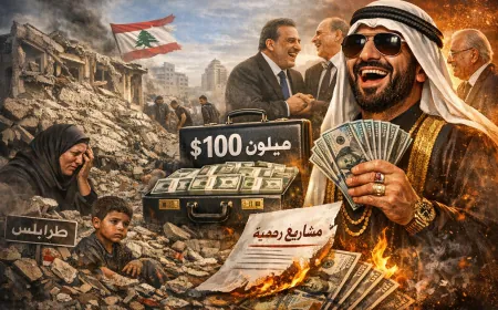 “100 مليون دولار، أبو عمر، وطرابلس المنسية: كشف الفساد السياسي اللبناني”