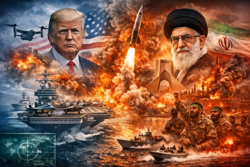 "ترامب وإيران: القوة الأميركية على حافة الحرب أم أداة ضغط لا تُقاوم؟"
