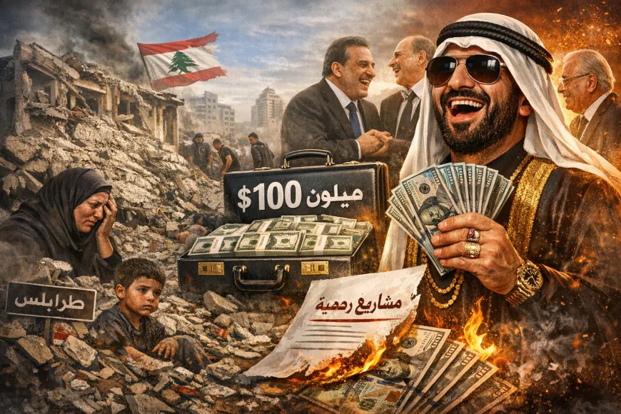 “100 مليون دولار، أبو عمر، وطرابلس المنسية: كشف الفساد السياسي اللبناني”