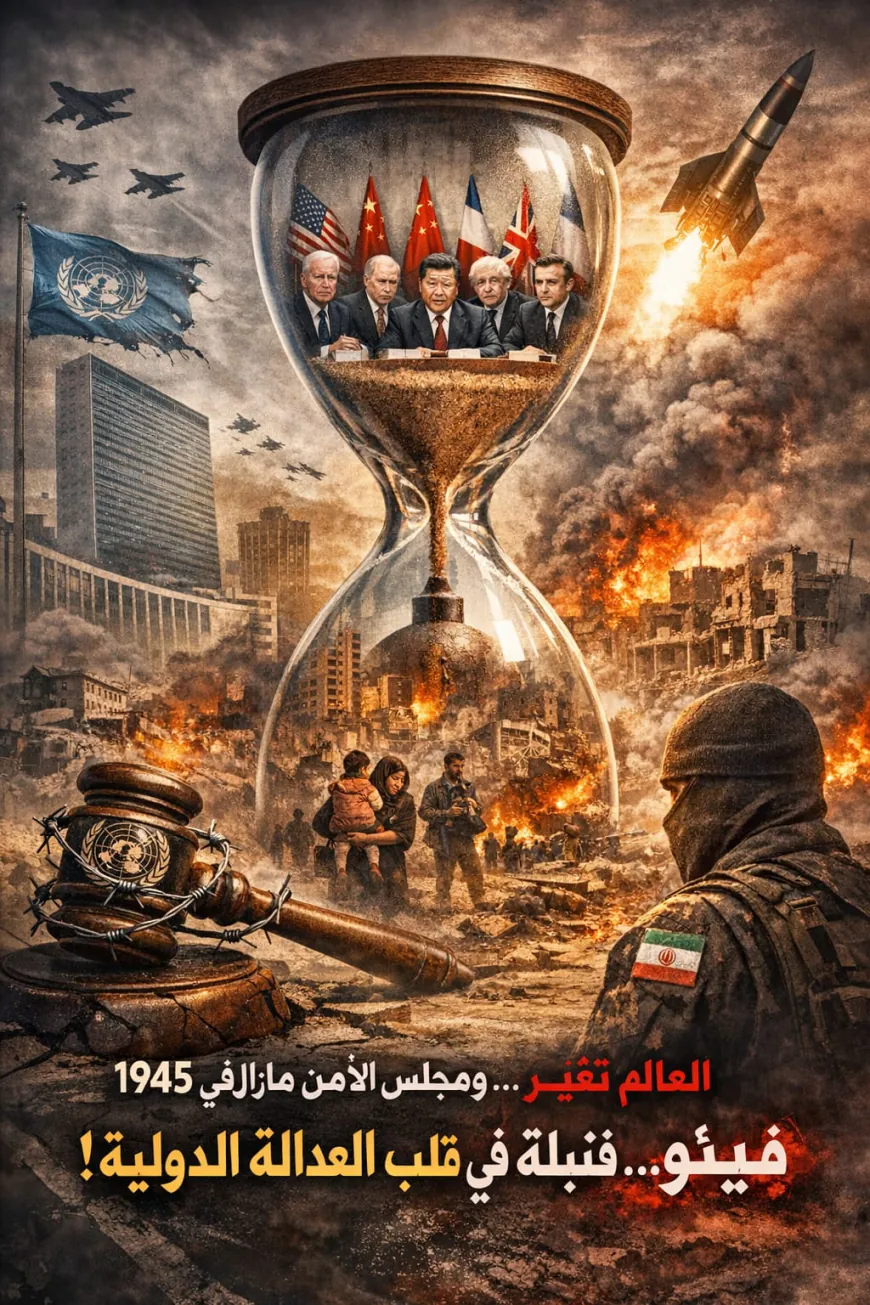 العالم تغيّر… ومجلس الأمن ما زال في 1945       كيف تحوّل “الفيتو” إلى رصاصة في قلب العدالة الدولية؟