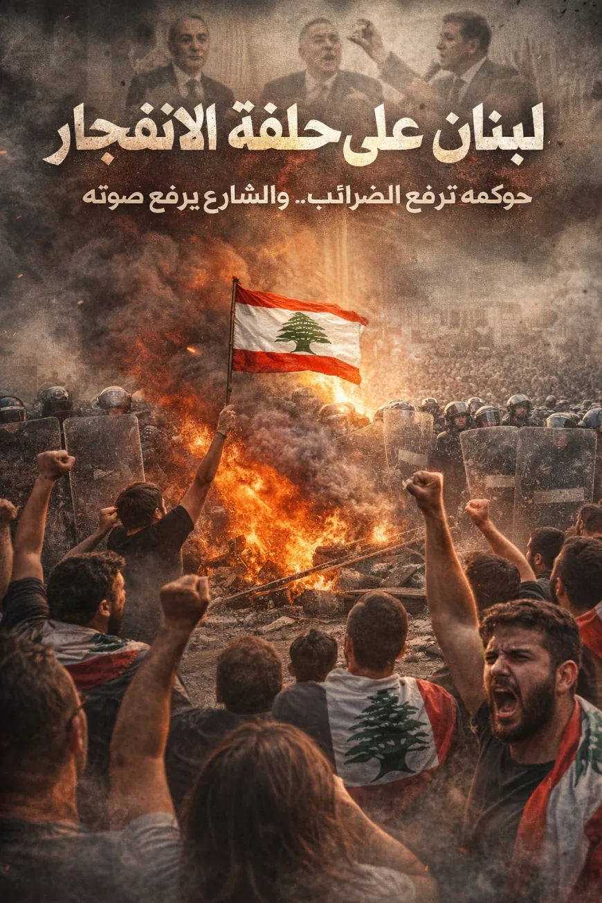 لبنان على حافة الانفجار: حكومة ترفع الضرائب والشارع يرفع صوته
